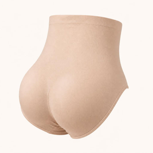 Calzón con relleno de glúteos beige